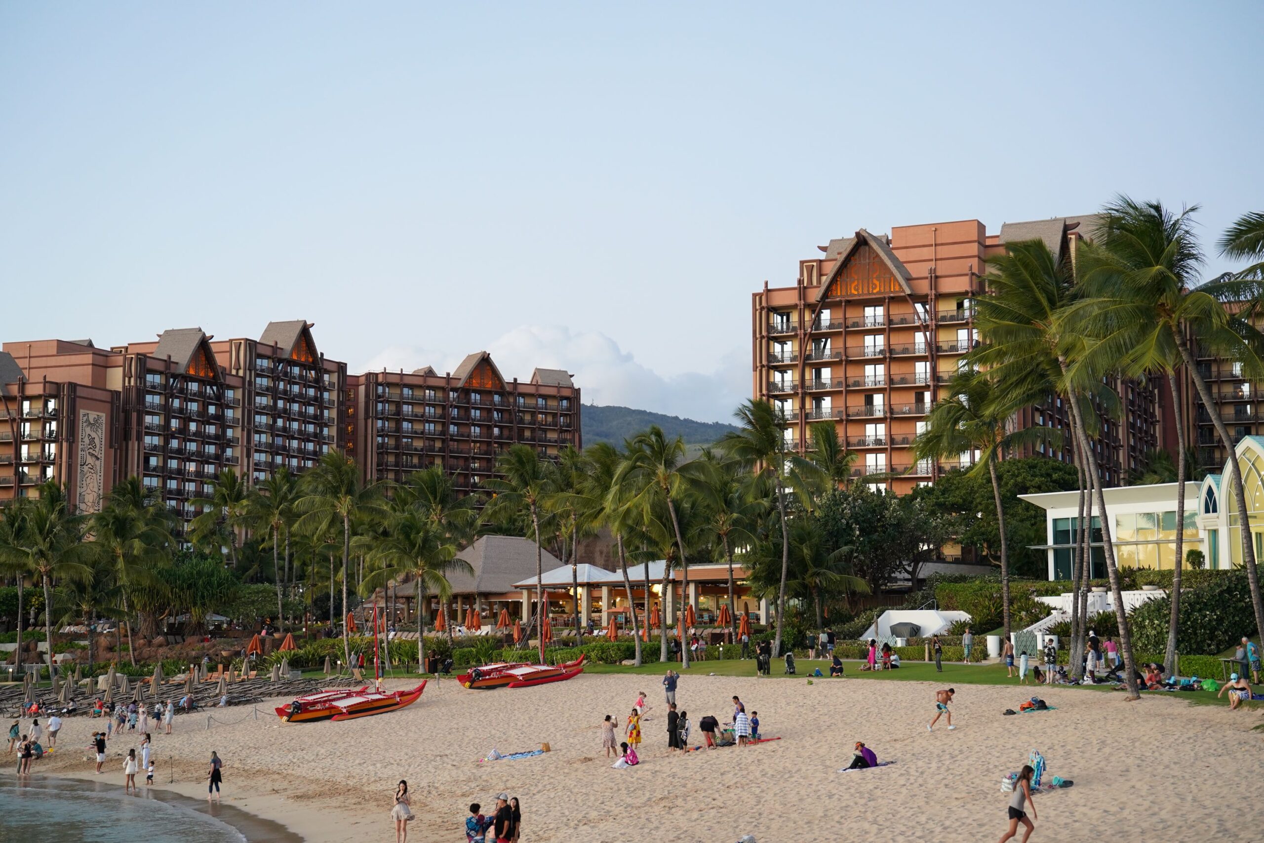 Bringing the whole family to Aulani
